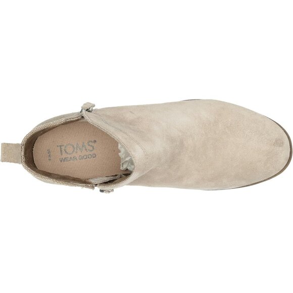 TOMS Ankle Boot Women's Dune Suede Thermoplastic Polyurethane Dahlia - Picture 5 of 7